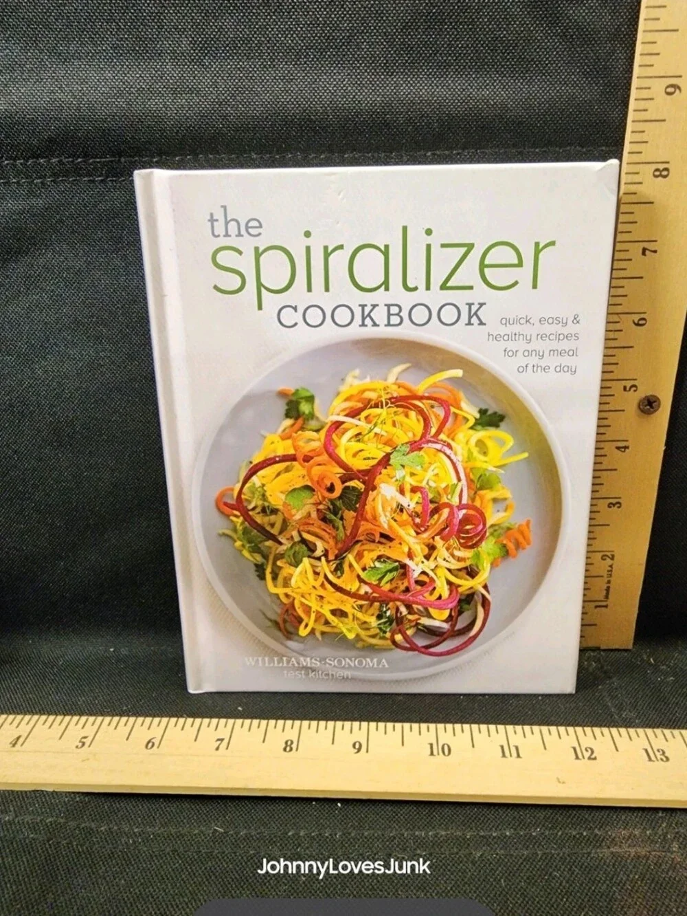 Williams And Sonoma Spiralizer Recipes Cookbook Complete Used